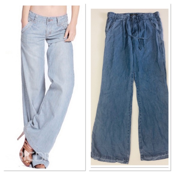 Velvet Heart Denim - Velvet Heart wide leg jeans with Drawstring XS